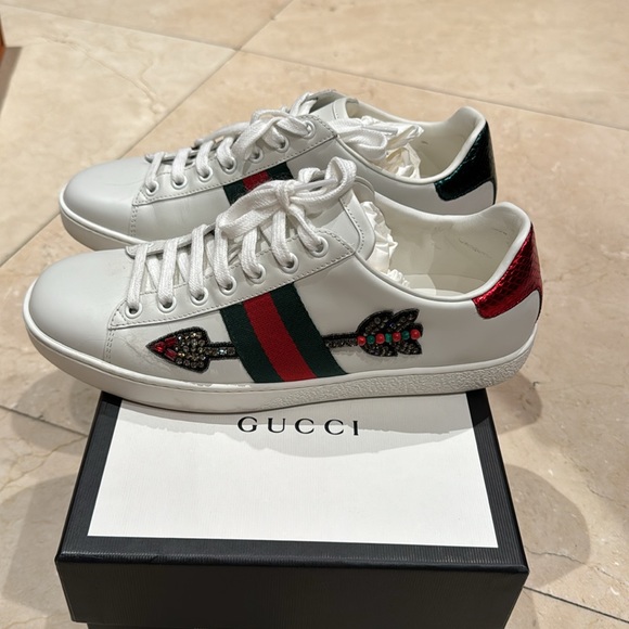 Gucci jewel sneakers - Picture 5 of 11